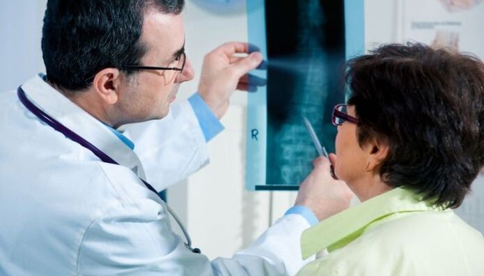 Radiografi salaku metode pikeun diagnosis osteochondrosis
